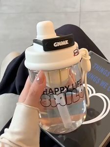 【G22】GNMK 480ml Botol Air Minum Bebas BPA Student Fitness Outdoor Sport Drinking Water Bottle Botol Air