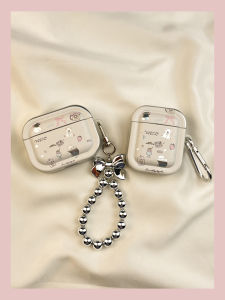 INS Electroplated Cute Cat Puppy AirPods Protective Case Airpod3 Wireless Bluetooth Aipods2 Earphone Soft Case 1 Generation Third Generation Pro for Apple Pods4 Second Generation Airpodpro