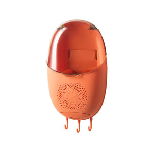 Wall-mounted No-drilling Ventilated Storage Box with Lid