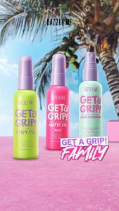 DAZZLE ME Get a Grip! Makeup Setting Spray Dewy Fix & Matte Fix