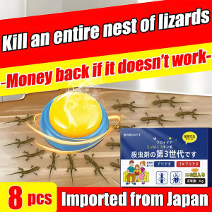 Seleked Racun cicak Ubat cicak paling berkesan Lizard repellent 8 Pcs/Box Lizard killer Gecko repellent Racun cicak paling kuat壁虎毒药 杀壁虎 防壁虎药
