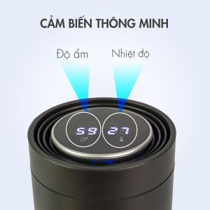 Máy Lọc Không Khí Ô Tô AP - Lọc Không Khí Và Khử Mùi Ô Tô Xe Hơi Văn Phòng Phòng Ngủ với Lõi Lọc 3 Lớp Cải Tiến
