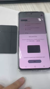 Mili Wallet ป้องกันการสูญหายบัตรติดตาม Android สมาร์ท MiTag ค้นหาอุปกรณ์บลูทู ธ ของฉันบางเฉียบชาร์จแบบไร้สาย IP67 กันน้ำหนังสือเดินทางตำแหน่งกระเป๋า