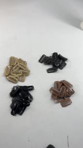 20Pcs U-Shape Wig Clips Durable Snap Clips for Wigs Hair Extensions & Mens Toupee