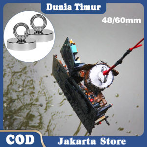 丨D60丨Kuat 120 KG Magnet Neodymium Hook / Magnet Fishing / Alat Untuk Memancing Logam