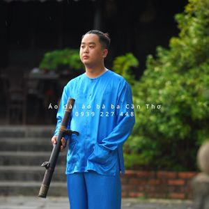 Bộ áo bà ba nam Phi bóng truyền thống