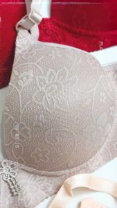 Wimiu BH Bra Wanita BH Tanpa Kawat Busa Sedang Motif Bunga 100123
