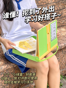 ชั้นวางหนังสือแบบพกพาสำหรับเด็ก น้ำหนักเบา ใช้งานได้หลากหลาย สำหรับนักเรียนประถม วิทยาลัย มหาวิทยาลัย กระเป๋าเรียนแบบพกพาสำหรับทั้งชายและหญิง