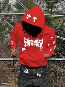 The new 3D smiling face printed casual and comfortable outdoor mens sports sweatshirt for the autumn of 2025