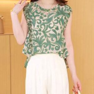 Shalldoer | Slimming Fashionable Mommy Outfit Summer 2025 Wide Leg Pants Two Piece Set Elegant Quality Womens Clothing Short Sleeve Round Neck