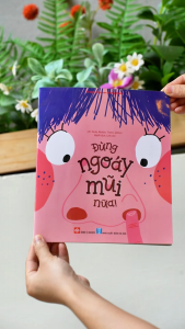 Sách - Đừng ngoáy mũi nữa (Cho trẻ 3 - 9 tuổi) - Đinh Tị Books