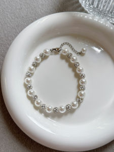 YISHU | Full Star Pearl Studded Adjustable Bracelet