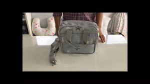 Palm&Pond กระเป๋าคุณแม่ลูกอ่อน กระเป๋าใส่ขวดนม เก็บอุณหภูมิ 100% ผ้าฝ้าย พร้อมส่ง ที่ไทย