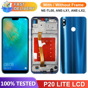 5.84" Screen for Huawei P20 lite Lcd Display Digital Touch Screen Digitizer with Frame for Huawei P20 lite ANE-LX1 LX2 LX3 LX2J