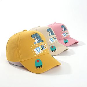 Cartoon Dinosaur Children Baseball Cap Toddler Boys Girls Summer Sun Hat Casual Kids Sunshade Peaked Caps