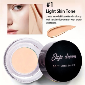 Full Coverage Waterproof Concealer – Hides Tattoos Scars & Blemishes Natural Matte Foundation for All Skin Tones Long-Lasting