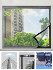 ZTION | Easy Install No-drilling Mosquito-proof Window Screen