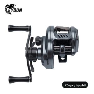 Máy Câu Cá Baitcasting Siêu Nhẹ Leydun Usopp 125g Tỉ Số Truyền 7.6:1 Lực Kéo 4.5kg Chất Liệu Sợi Carbon Dụng Cụ Câu Cá Biển Sông Hồ.
