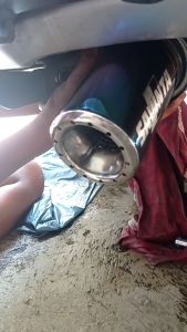 Savinta Knalpot Racing Mobil Manual Matic GNLv3 Stainles Suara Bass Empuk Adem Bulat