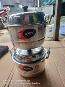 langseng no 20 cm/kukusan nasi/dandang ukuran 20 cm/panci serba guna