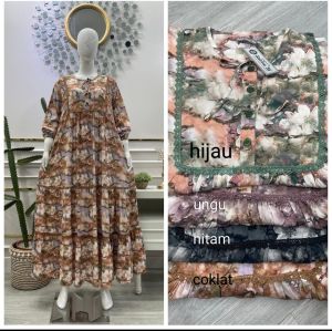 Gamis Salvina ys.motif Ter baru
