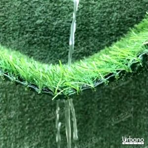 หญ้าเทียม 3 ซม. เกรดพรีเมี่ยม สีเขียวเข้มแซมน้ำตาล ทนไฟ ระบายน้ำง่าย หญ้าสนาม จัดสวนได้ Artificial Grass turf premium grade หญ้าเทียมปูพื้น ย่าเทียม