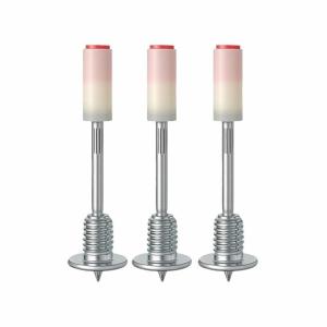 HELTC | 50pcs M8 Drive Nails Threaded Concrete Screws Suspended Ceiling Wall Fasteners For Plank Installation