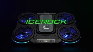 NYK Nemesis ICEROCK X11 X-11 Coolingpad Thermoelectric Cooler RGB With Digital Display