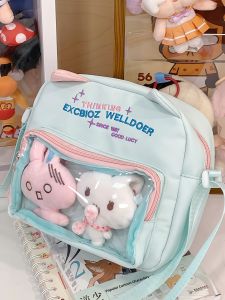LUSUO | Green Cute Small Bags For Girls and Students