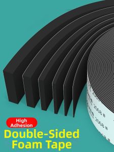 High-Strength Sponge Double-Sided Tape Black Thick EVA Foam