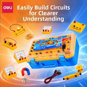 deli | Educational Physics Experiment Kit Optics Mechanics Electronics