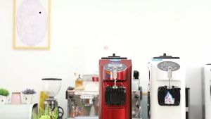 เครื่องมือทำไอศครีมหัวเดียว เชิงพาณิชย์ สีขาวๆ กระเป๋าหน้า พร้อมส่ง เครื่องไอศกรีมเชิงพาณิชย์