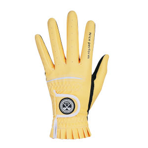 TTYGJ | Non-slip Breathable Wear-resistant PU Leather Golf Gloves Pink