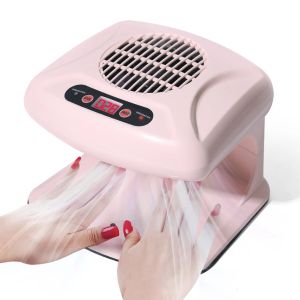 Nail Art Air Dryer ร้อนและเย็นเครื่องเป่าเล็บเล็บ 300W Timing Air เล็บพัดลมเครื่องเป่าผมสําหรับทั้งมือและเท้า