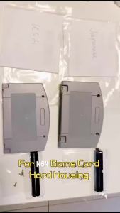 Housing Cover for N64 Game Card Box Screw Fix Bar Repair Replacement Set for Nintendo N64 USA Japanese Euro Game Card Hard Case