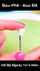 Bộ dụng cụ lấy ráy tai 6 món thép không gỉ