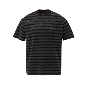 WILDAZI | American Vintage Color Block Striped Short Sleeve T-Shirt