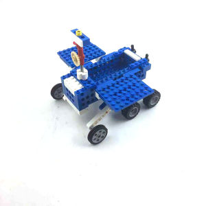 Building block science education 9686 puzzle building block Lunar rover space exploration building blocks childrens toy