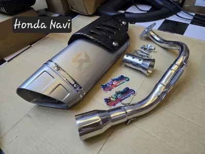 HONDA NAVI M1 Akrapovic Full System Exhaust Pipe