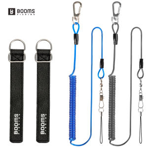 Booms Fishing T07 2m Fishing Rope Fishing Rod Belt Rod Belt Hip Belt Fall Prevention of Spiral Cord Rod Hip Fishing Accessories