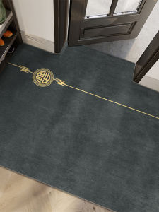 New Chinese Style Door Mat Home Entrance Rug Cutable Doorway Floor Mat Indoor Anti Slip Doormat Household Door Mat Rug