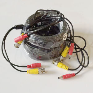 2 In 1 BNC Cable BNC+DC Connector Coaxial Power AHD Cameras Extension Video Cable 5M/10M/20M/30M For DVR System