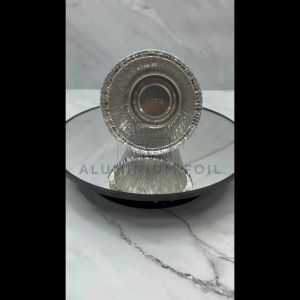Aluminium Foil Cup Rx 212 Ukuran Sedang 212 Ml + Tutup Tray Cocok Sebagai Wadah / Mangkok Zuppa Soup
