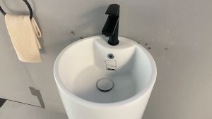 L.hệ FREESHIP Lavabo trụ đứng YAMATO cao cấp lavabo đặt sàn sang trọng hiện đại phù hợp cho mọi không gian