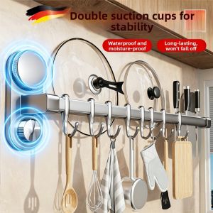 NAIFUNA | Suction Mount No-Drill Heavy Duty Kitchen Hook