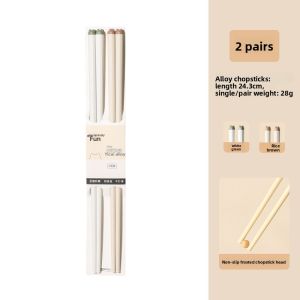 CAROTE | High-Quality Antibacterial Heat-Resistant Chopsticks for Individual Use