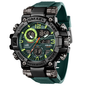 SMAEL Brand 8110 Waterproof Dropshipping Watch Alarm Clock night light Young Fashion business Quartz Sport Wristwatches