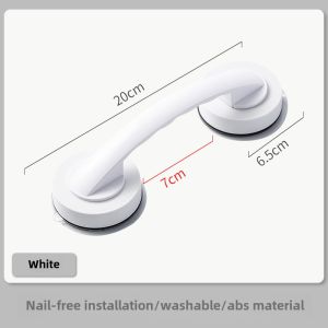 Multifunctional Suction Cup Door Handle Punch-Free Glass Door Handle Powerful Adhesive Type For Home Window Sliding Door Armrest