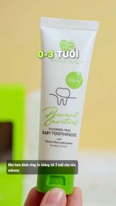 Kem Đánh Răng Mămmy Kem Đánh Răng Thảo Dược Cho Bé Nuốt Được Organic Thuần Chay Tuýt 45gr