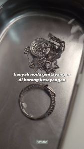 Vinero Luna Mesin Pembersih Kacamata Perhiasan Ultrasonik Cleaner